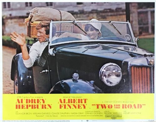 Great original vintage US Lobby Card for 1967's Two For The Road
