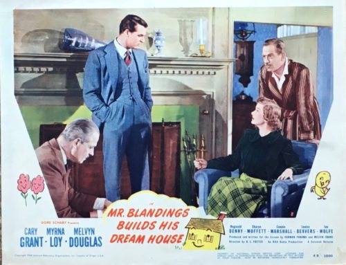 original vintage cinema lobby card poster for 1948 comedy, Mr Blandings Builds his Dream House