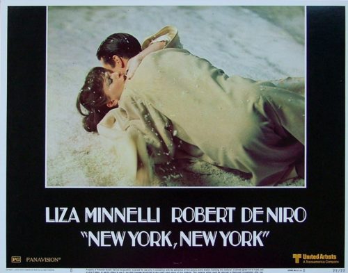 Original US cinema lobby card for Scorsese's 1977 movie, New York, New York
