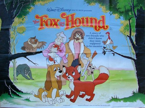 Original vintage UK Disney film poster