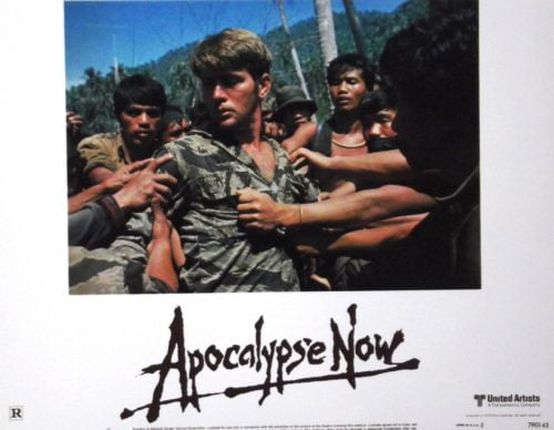 Original US theater lobby card movie poster for 1979's Apocalypse Now
