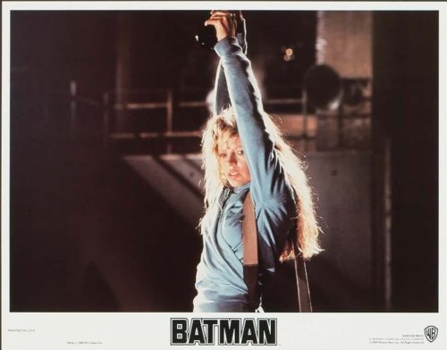 Vintage original US lobby card for 1989 film Batman