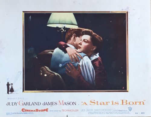 Original vintage US cinema lobby card movie poster for A Star is Born