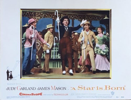 Original vintage US cinema lobby card movie poster for A Star is Born