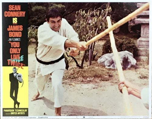 Original vintage US lobby card movie poster for You Only Live Twice