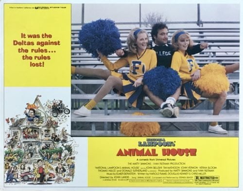 Original vintage cinema lobby card for Animal House