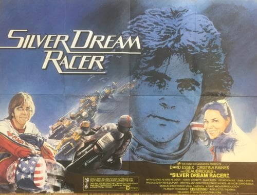 Original vintage UK cinema movie poster for Silver Dream Racer