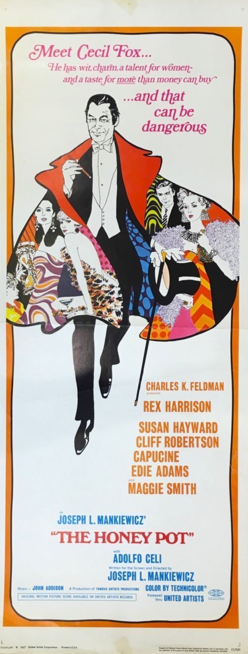 Original vintage US cinema lobby card movie poster for The Honey Pot