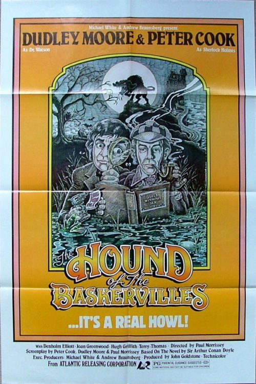 Original vintage US movie poster for The Hound of the Baskervilles