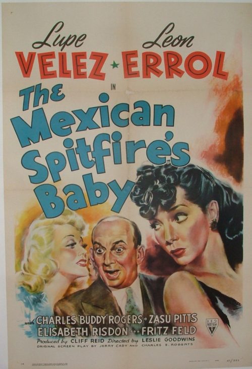 Original vintage movie poster for The Mexican Spitfire's Baby