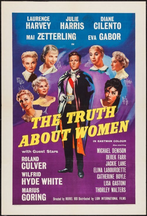 Original vintage UK cinema movie poster for The Truth About Women
