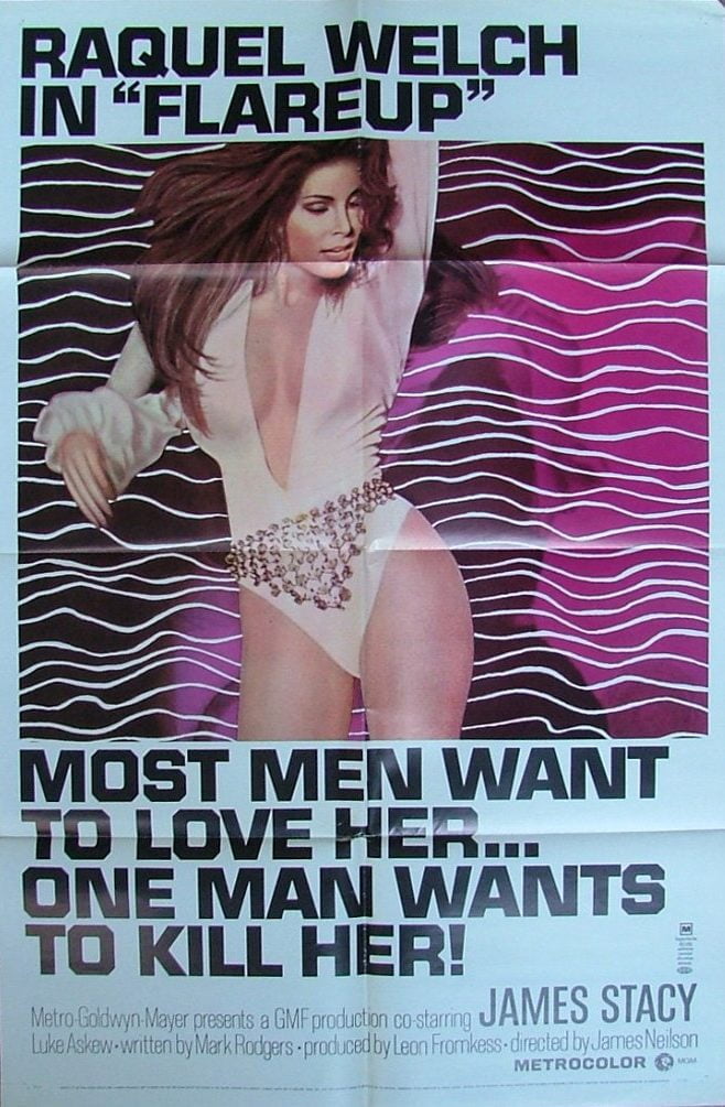 Original vintage movie poster for Flareup